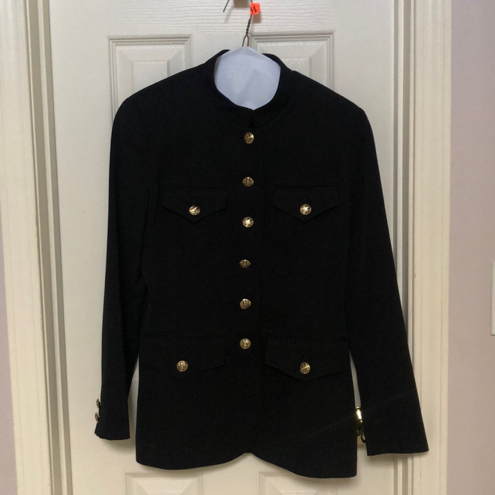 Hugo Buscati black jacket/blazer size 4